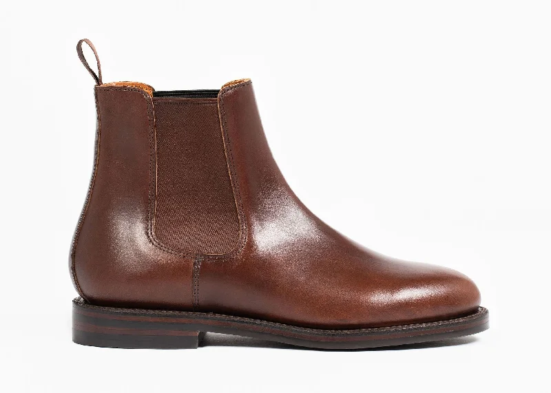 Trend Leading Collection Josephine Chelsea Boot Crimson Chromexcel
