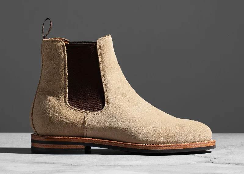 Trendy Styles Josephine Chelsea Boot Tan Suede