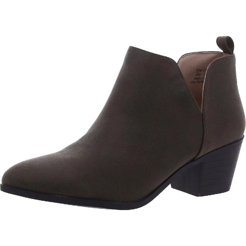 New Season Fashion Preview Sale Journee Collection Womens Faux Suede Block Heel Ankle Boots New Season Fashion Preview Sale Journee Collection Womens Faux Suede Block Heel Ankle Boots