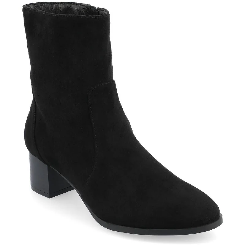 Clearance Event Journee Collection Womens Hayven Block Heel Dressy Ankle Boots