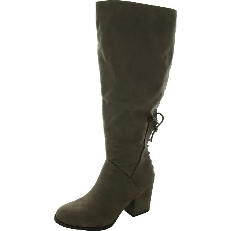 Trendy Styles Journee Collection Womens Leeda Extra Wide Calf Knee-High Boots