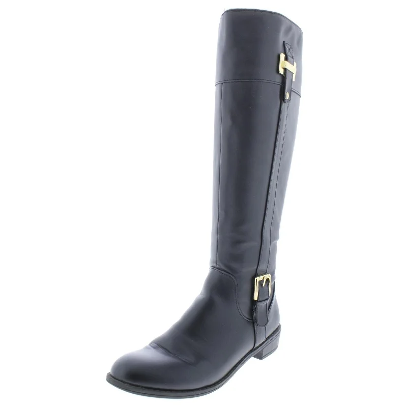 End-Of-Season Clearance Karen Scott Womens Deliee Solid Round Toe Mid-Calf Boots