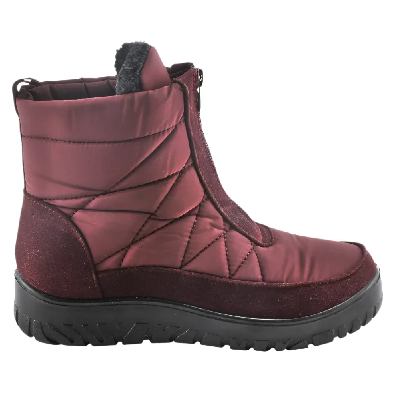 Business Casual Shoes Discount Spring Step Women's Lakeeffect Mid Calf Waterproof Boot Burgundy Business Casual Shoes Discount Spring Step Women's Lakeeffect Mid Calf Waterproof Boot Burgundy