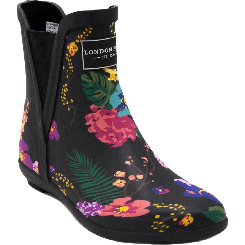 Fashion Essentials London Fog Womens Piccadilly Water Proof Outdoor Rain Boots