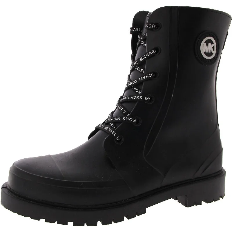 Hot Brand Discounts MICHAEL Michael Kors Womens Block Heel Lugged Sole Combat & Lace-Up Boots Hot Brand Discounts MICHAEL Michael Kors Womens Block Heel Lugged Sole Combat & Lace-Up Boots