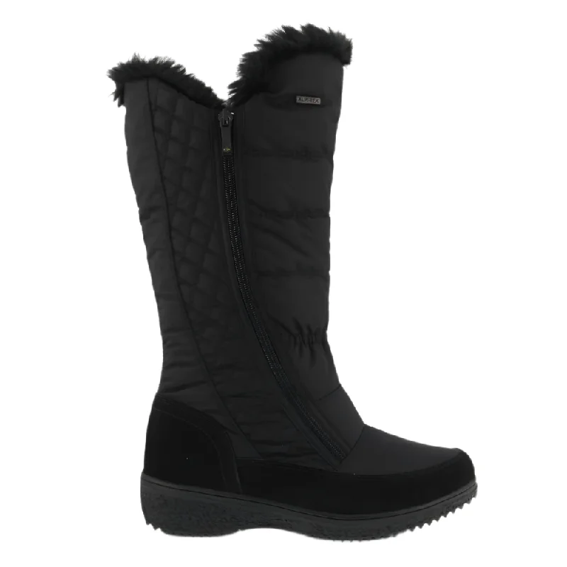 Effortless Style Shoes Sale Spring Step Women's Mireya Waterproof Winter Boot Black