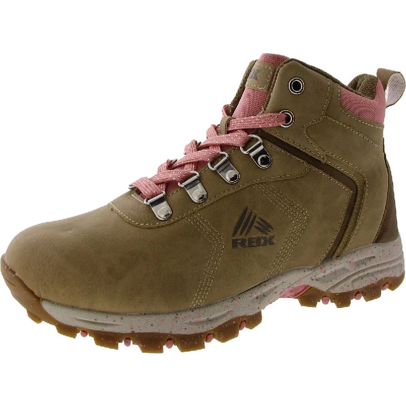 Huge Markdowns RBX Womens Ritah Non-Slip Light Weight Combat & Lace-Up Boots