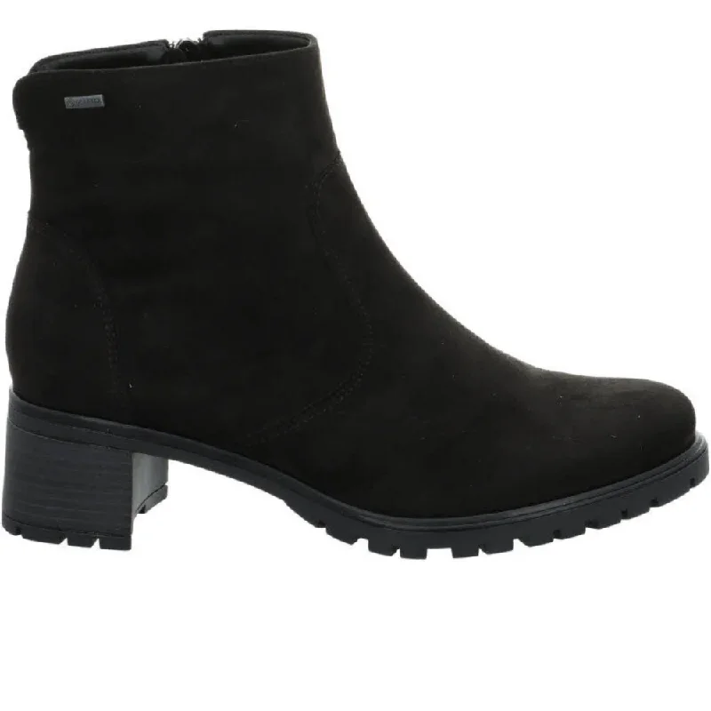 Seasonal Trends Ara Women's Roselle Black Hydro-Microsuede
