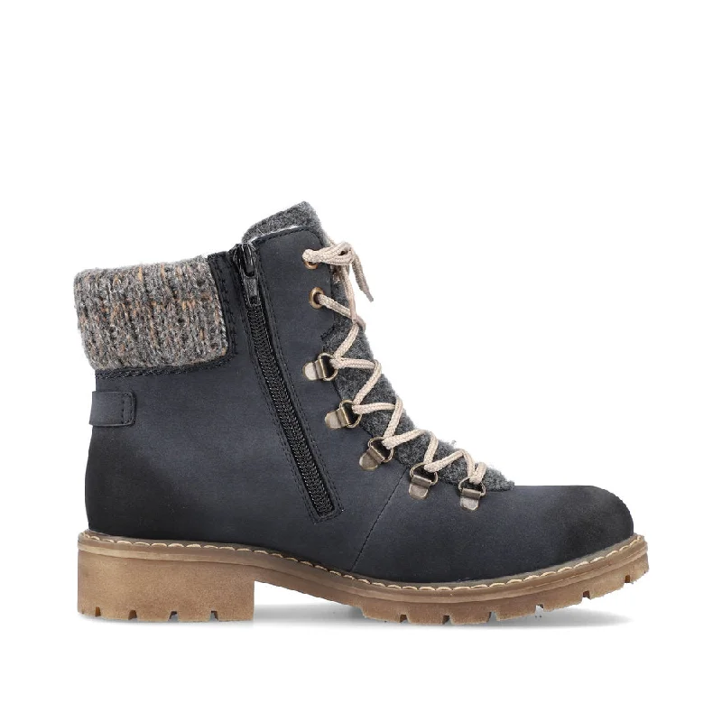 Formal Shoes Clearance Rieker Women's Sabrina 31 Boot w/ Zip Pazifik / Anthrazit / Graphit Formal Shoes Clearance Rieker Women's Sabrina 31 Boot w/ Zip Pazifik / Anthrazit / Graphit