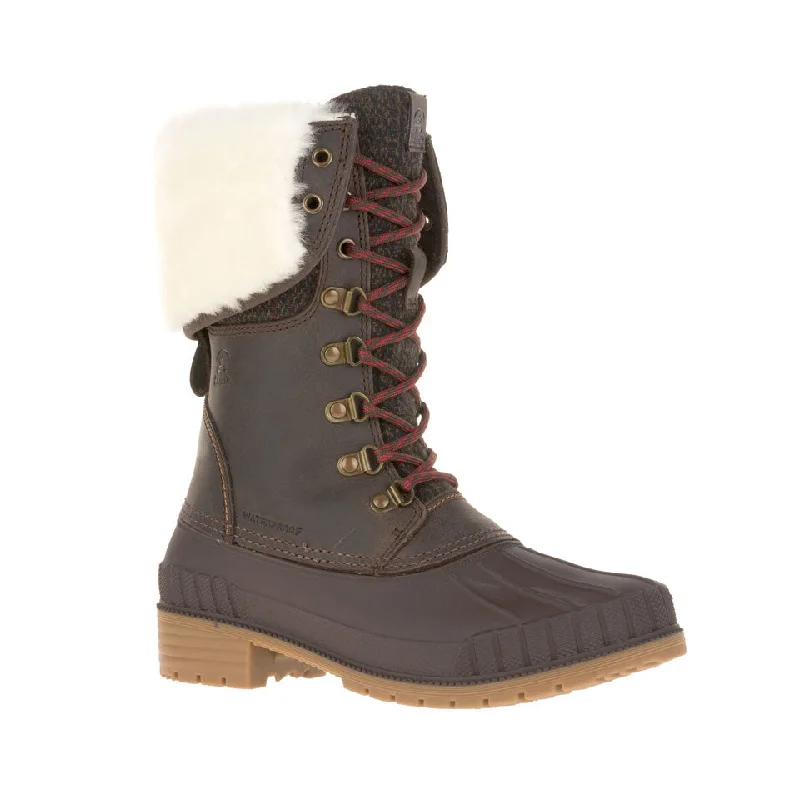 Stylish All-Day Wear Shoes Kamik Women's Sienna F2 Boot Dark Brown