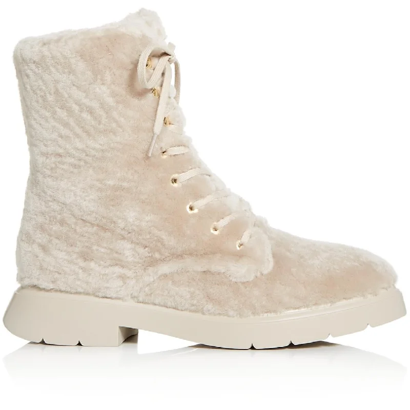 Limited-Time Shoe Deals Stuart Weitzman Womens Mckenzee Chill Solid Bootie Lace-Up Boot Limited-Time Shoe Deals Stuart Weitzman Womens Mckenzee Chill Solid Bootie Lace-Up Boot