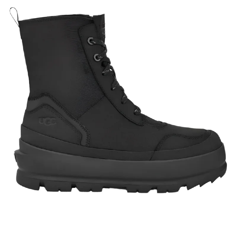 Vintage Style Deals Ugg Women's The Ugg Lug Lace Up Boot Black