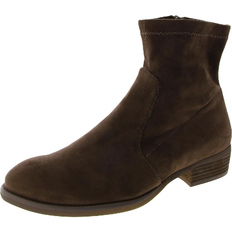 Affordable Trendy Fashion VANELi Womens Faux Suede Zipper Ankle Boots