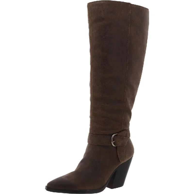 Trend Alert Vince Camuto Womens Grathlyn 2 Suede Wide Calf Knee-High Boots