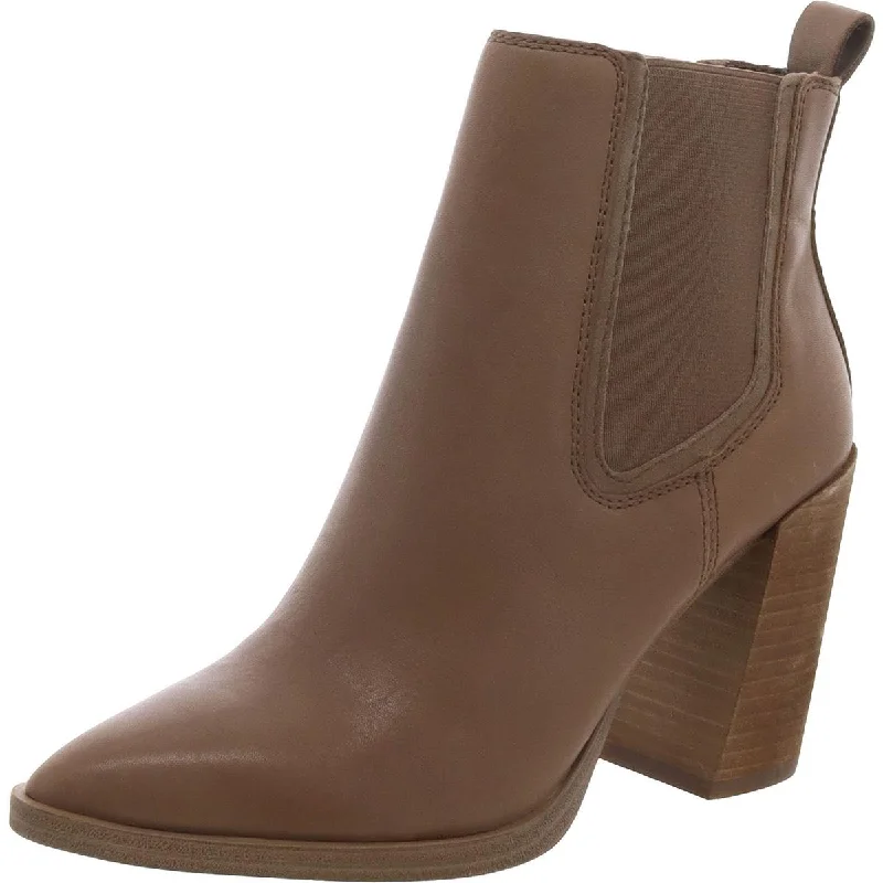 Affordable Shoe Fashion Vince Camuto Womens Ratony Leather Pointed Toe Booties