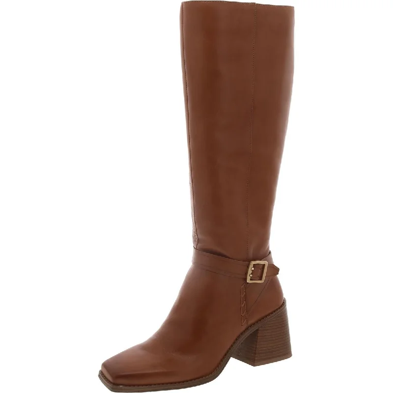 Comfortable Casual Loafers Vince Camuto Womens Seshlyan Leather Tall Knee-High Boots