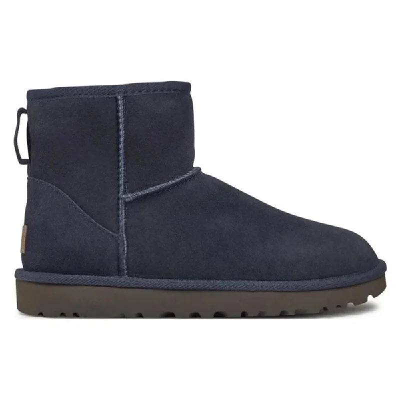 Outdoor Hiking Shoes Promotion Ugg Women's Classic Mini II Suede Boot Eve Blue