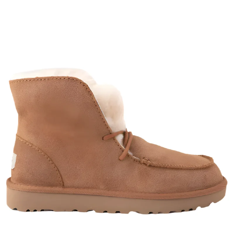 Exclusive Designer Shoes Sale Ugg Women's Diara Lace Up Ankle Suede Boot Chestnut