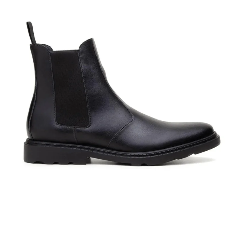 Comfortable Durable Shoes 'Work Chelsea' Unisex Chelsea vegan boots by Ahimsa - black Comfortable Durable Shoes 'Work Chelsea' Unisex Chelsea vegan boots by Ahimsa - black