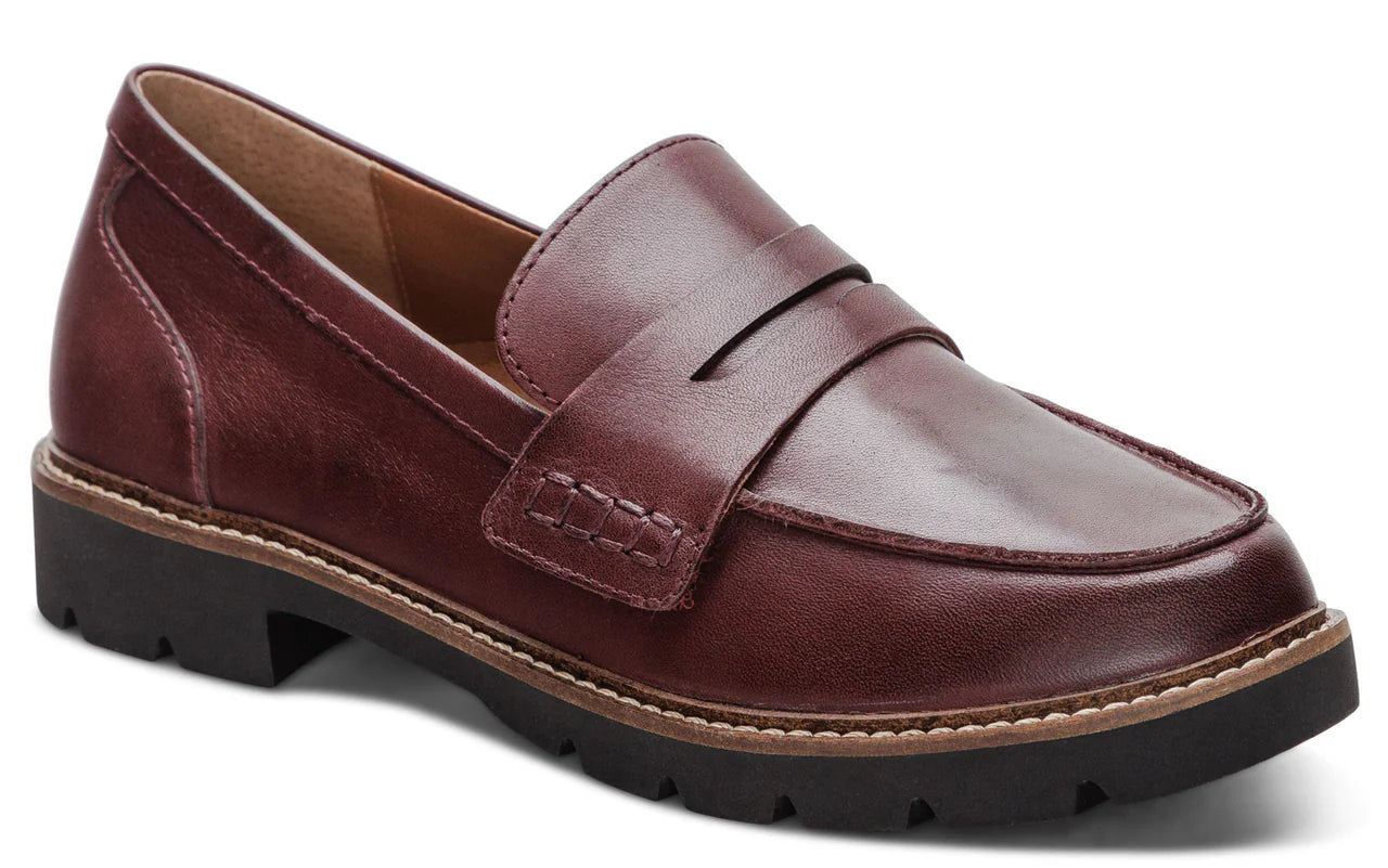 Cool Prices Aetrex Collette Loafer LL109 Burgundy