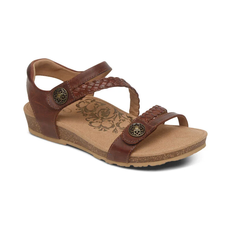 Affordable Trendy Fashion Aetrex Jillian Braided Quarter Strap
