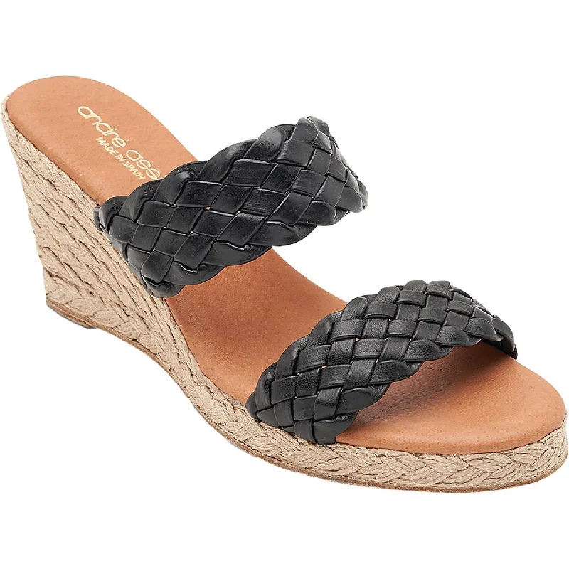 Casual Chic Aria Womens Slip On Strappy Strappy Sandals