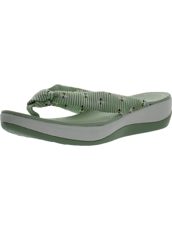 Limited Styles Arla Glison Womens Printed Flip Flop Thong Sandals