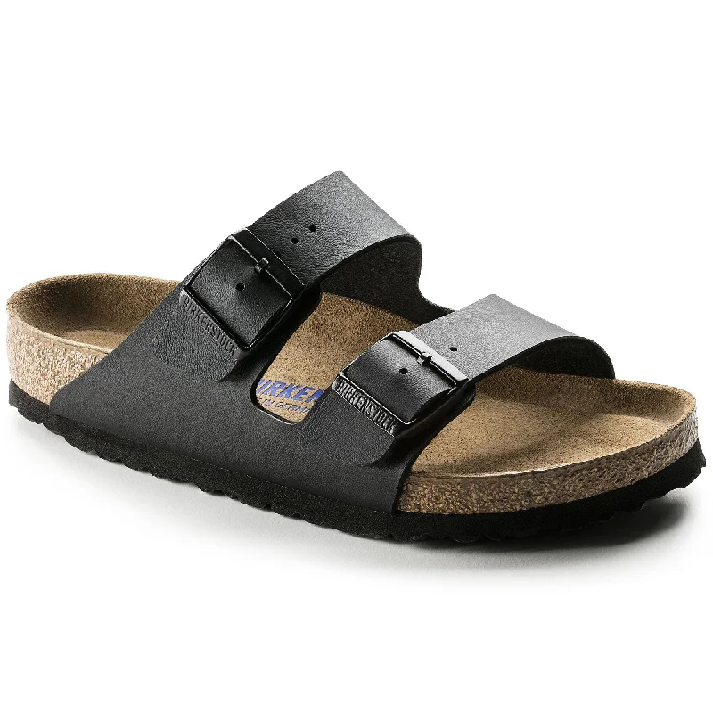 Durable Dress Shoes Promotion Birkenstock Arizona Birko Flor Black Soft R 551251