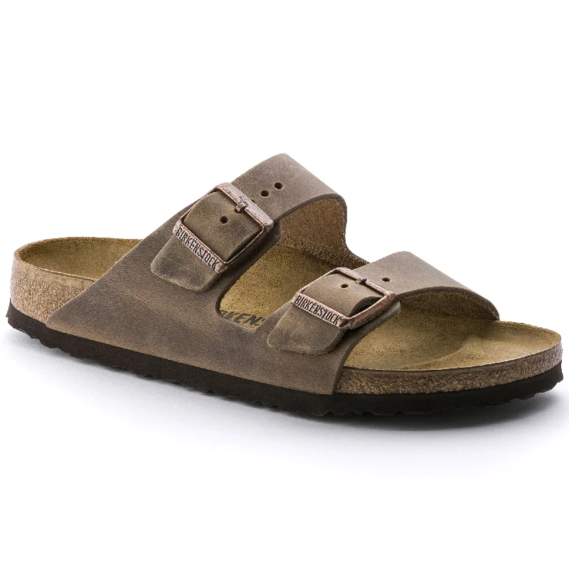 Stylish Walking Shoes Birkenstock Arizona NU Oiled Tabacco Brown R 352201
