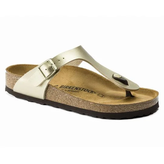 Style Without Limits Birkenstock Gizeh BF Gold R 1016108