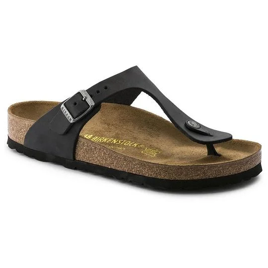 Flash Sale Now Birkenstock Gizeh NU Oiled Black R 845251