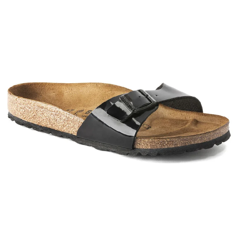 Swimwear Summer Blowout Birkenstock Madrid BF Patent Black Narrow 040303