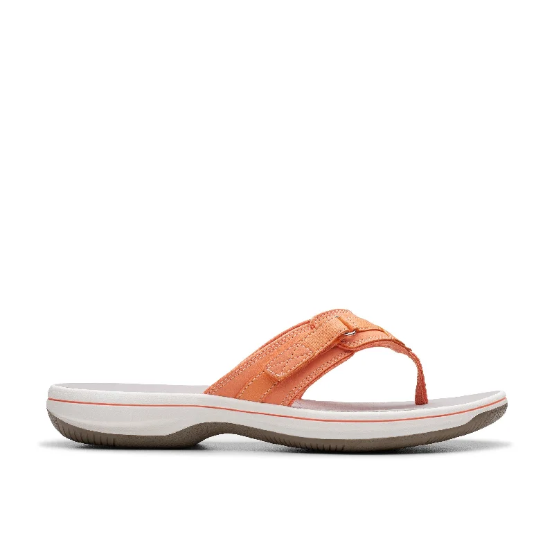 Relaxed Style Clarks Breeze Sea Tangerine 77237