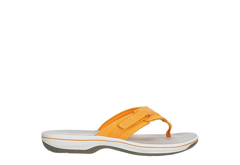 Modern Chic Discounts Clarks Breeze Sea Yellow 69815