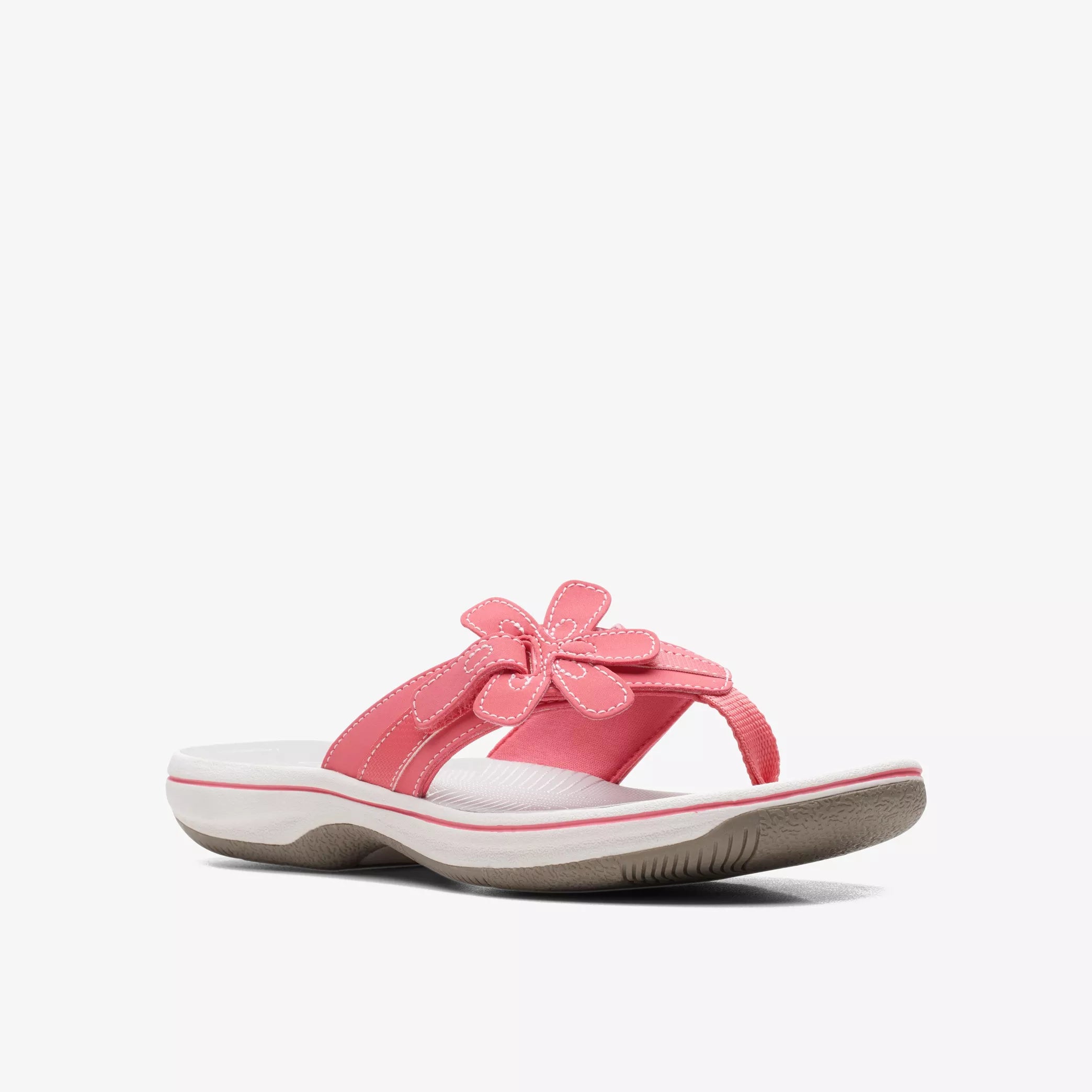 Trendy Footwear Sale Clarks Brinkley Flora Bright Coral 26165325