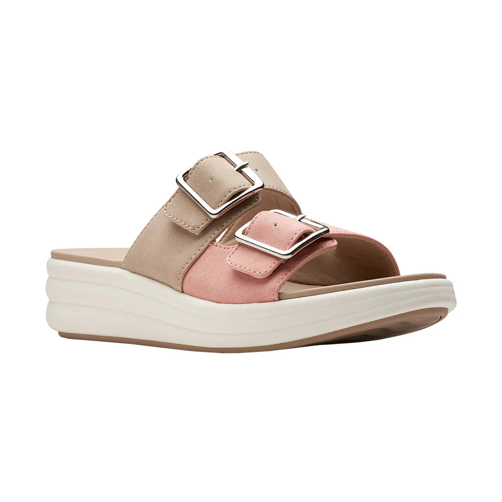 Contemporary Casual Footwear Clarks Drift Buckle Peach Combo 77850