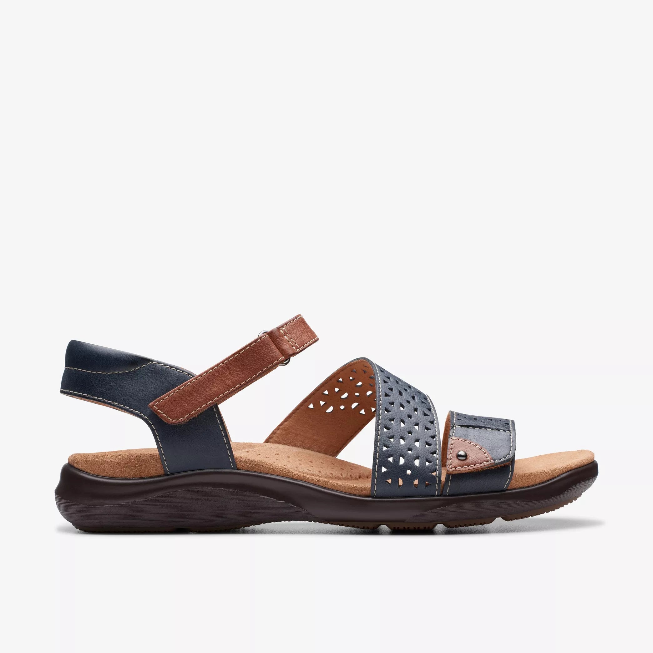 Fashion Forward Clarks Kitly Way Navy 77309