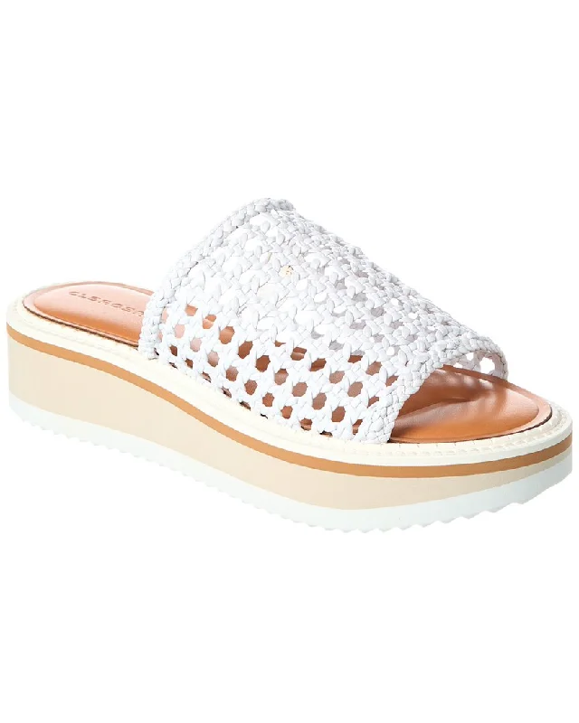 Contemporary Fashion Sale Clergerie Fausta Leather Platform Sandal