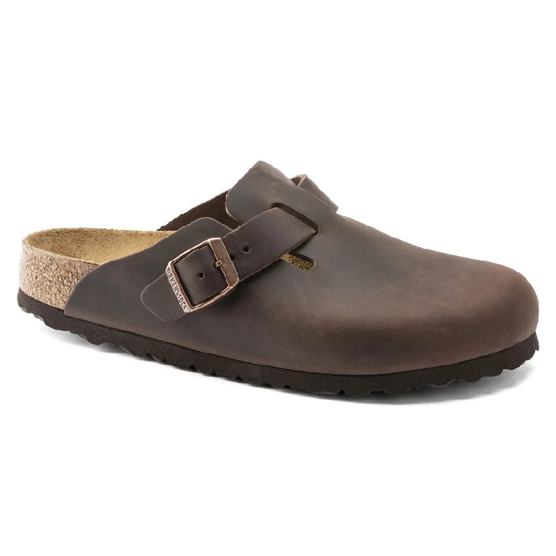 Huge Price Cut Birkenstock Boston NU Oiled Habana R 860131