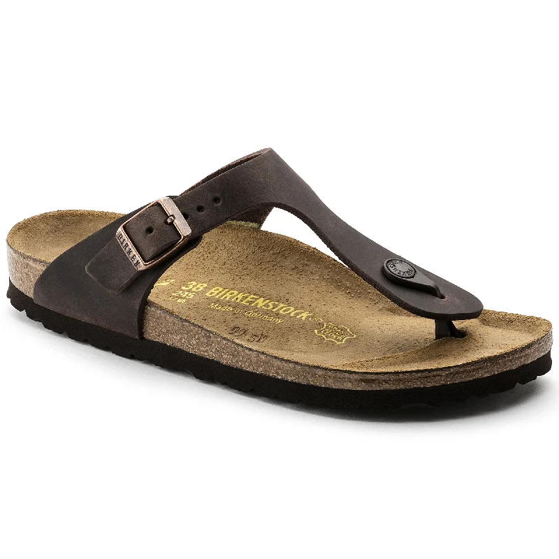 Unbeatable Deals Birkenstock Gizeh NU Oiled Habana R 743831