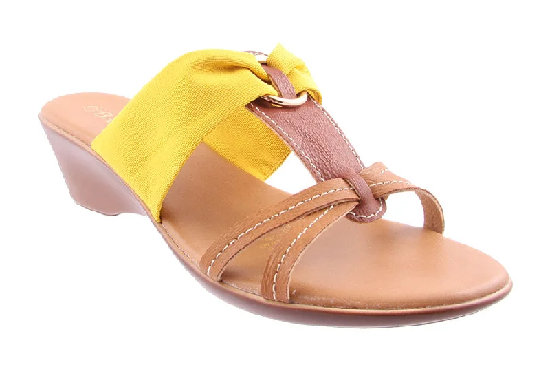 High-Fashion Casual Shoes MATERA MUSTARD