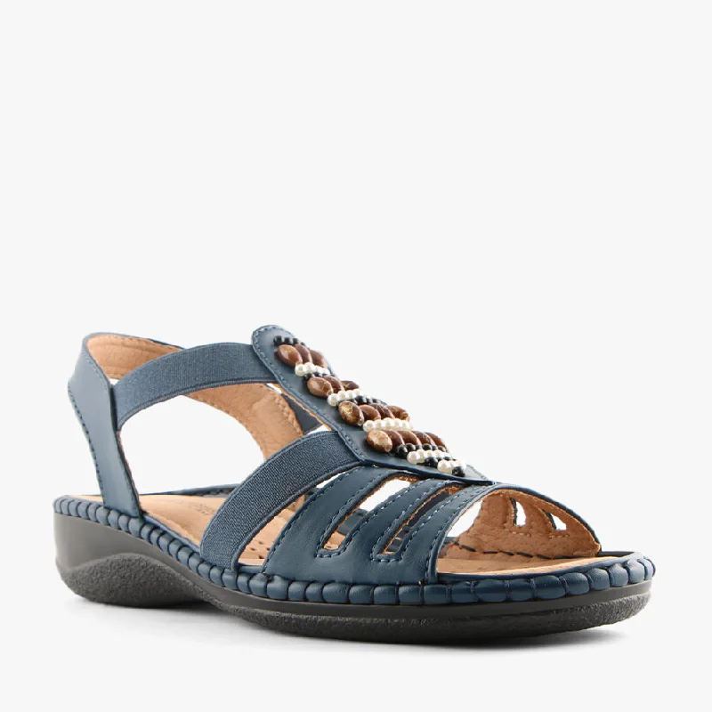 Comfortable Durable Shoes MUSTANG BLUE