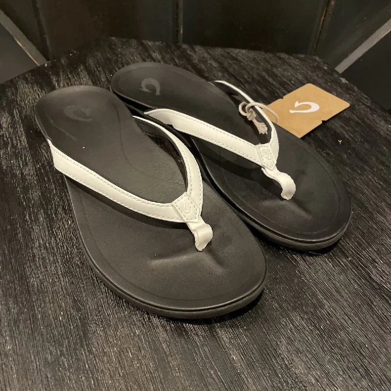 Stylish Looks Olukai Ho'Opio White/Onyx Women's