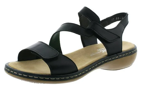 Break Fashion Norms Rieker 659C7-00 Black