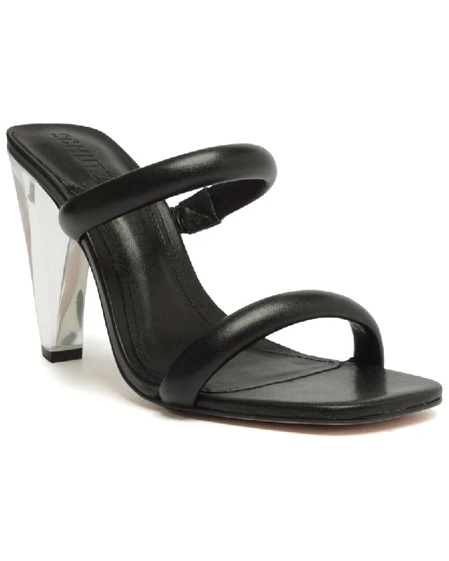 End-Of-Season Clearance SCHUTZ Ully Acrylic Leather Sandal