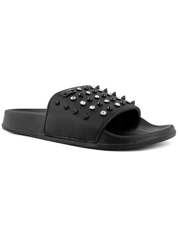 Durable Fashion Picks Slone  Womens Slip On Casual Slide Sandals