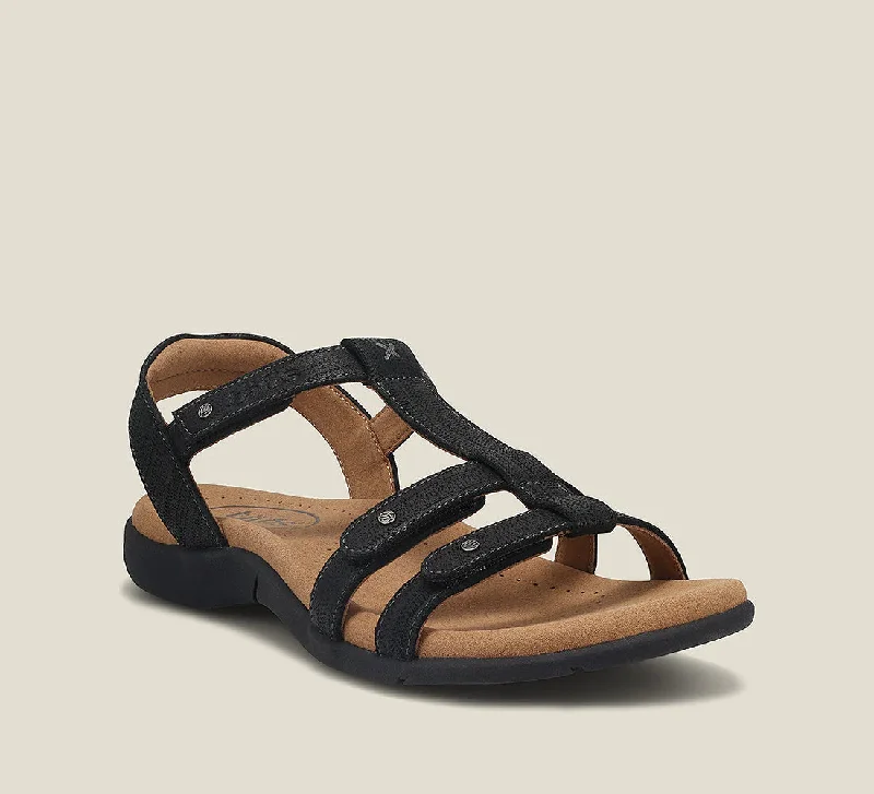 Comfortable Flat Feet Shoes Taos Trophy 2 Blk Emboss