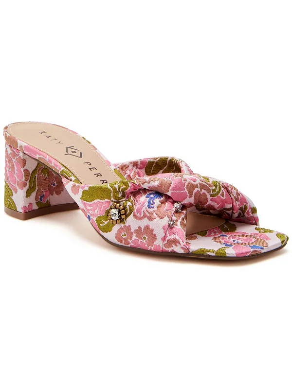 Chic Style, Always In Vogue The Tooliped Womens Floral Embellished Heels