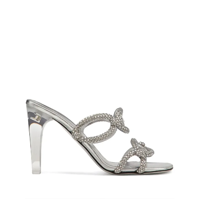 On-Trend Fashion Offers Valentino 100 Leather & Vinyl Sandal