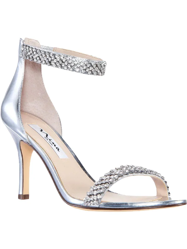 Casual Slip-Ons Promotion Vauna Womens Leather Ankle Strap Heel Sandals